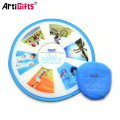 Factory direct sale pet toy folding fabric frisbee